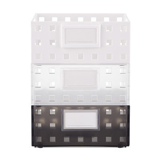 like-it® Bricks Label Holder White Pkg/2 | The Container Store
