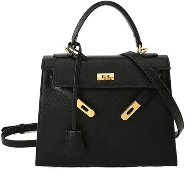 Palm print Kelly bag portable shoulder messenger bag for women urban versatile high fashion | Amazon (US)