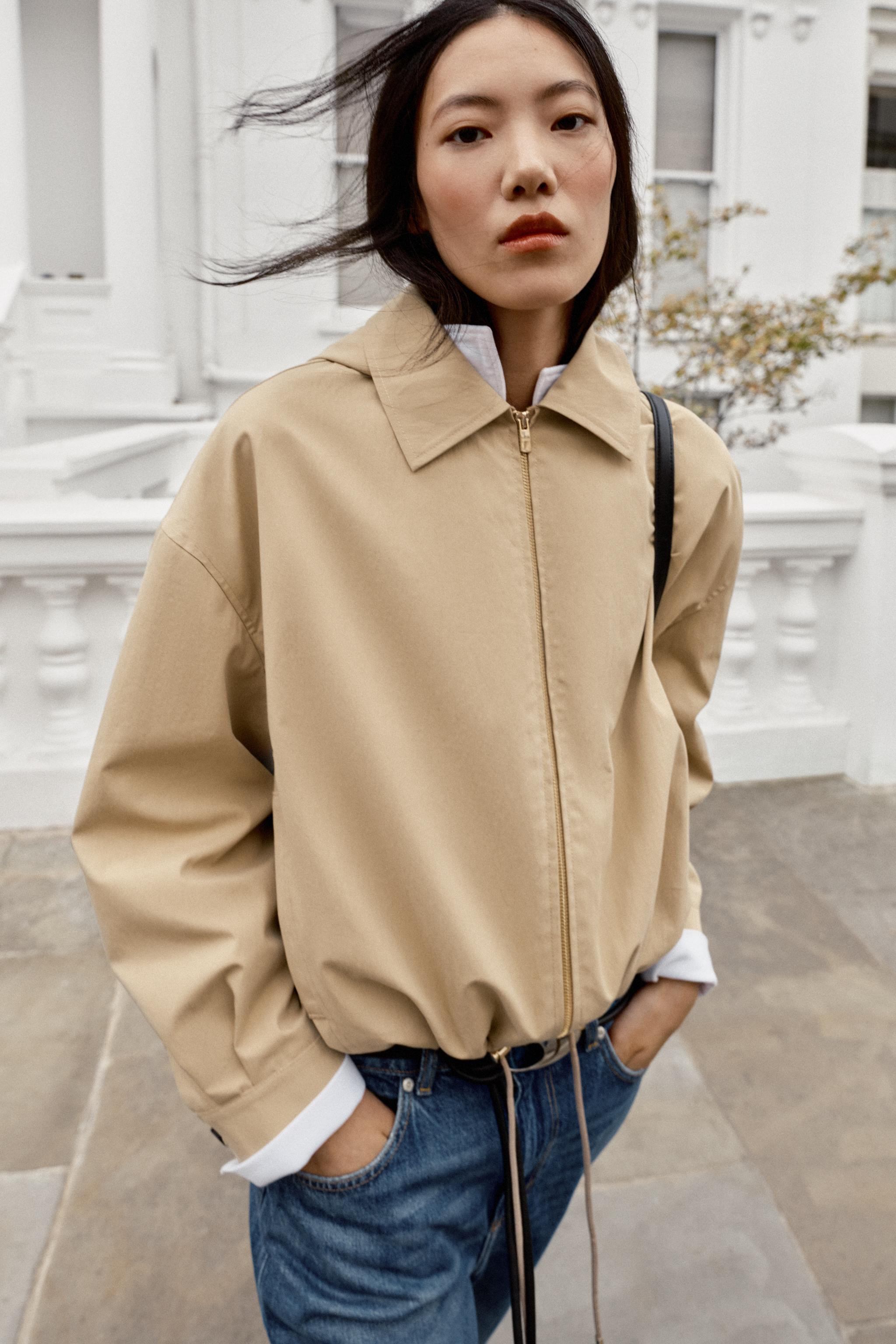 DETACHABLE HOOD JACKET | Zara US