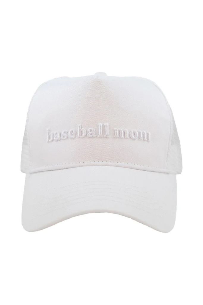 Baseball Mom 3-D Embroidered Women's Hat | Katydid.com