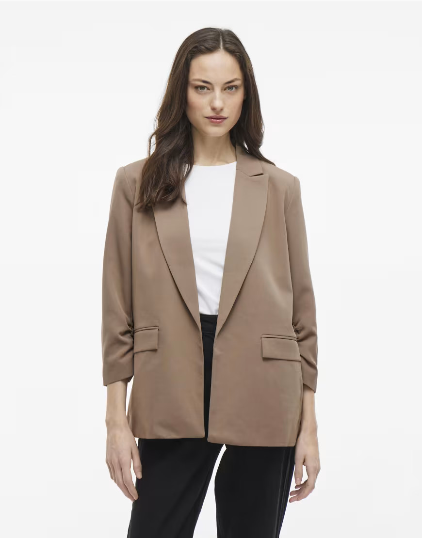Vila Blazer in beige-Neutral | ASOS (Global)