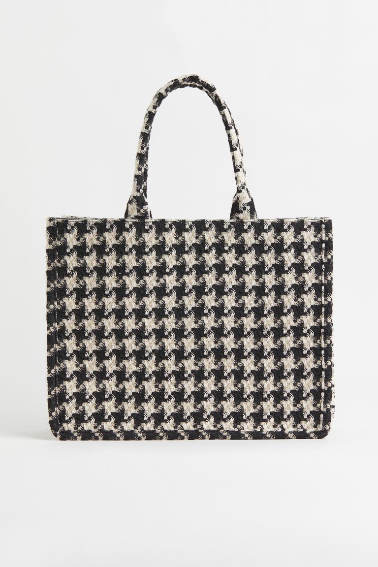 Jacquard-weave Handbag | H&M (US + CA)