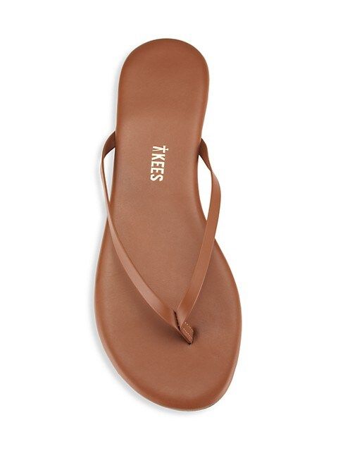 Tkees Foundations Matte Leather Flip Flops | Saks Fifth Avenue