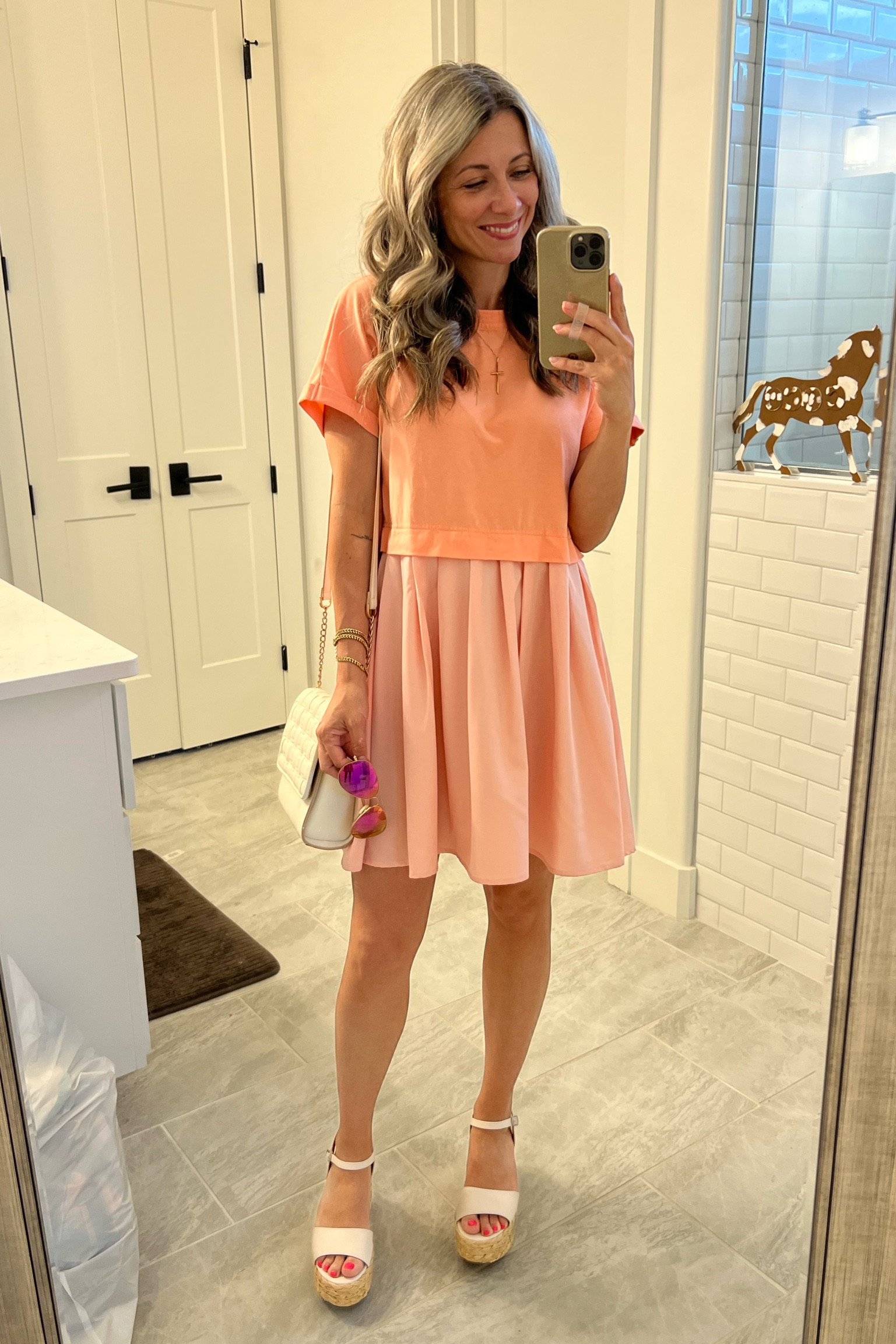 Amazon dress under $34! Wearing size small! 

#LTKSaleAlert #LTKStyleTip #LTKFindsUnder50