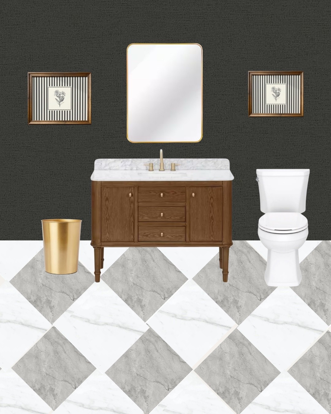 This bathroom refresh is proof that a few intentional pieces can completely change a space ✨
From the warm wood vanity to the bold checkered tile and brass accents — it finally feels like a high-end spa instead of “just a bathroom.”
Every single piece is linked so you can recreate this look in your own home 🤍

Tap to shop the full space 👇
(And yes… the trash can is cute on purpose 😌)

#ltkhome
#bathroominspo
#farmhousebathroom
#modernfarmhouse
#bathroomdecor
#bathroomrenovation
#neutralhome
#homedecorfinds
#homeinspo
#farmhouseinspo

#LTKSaleAlert #LTKHome #LTKdayinmylife