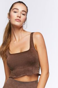 Seamless Mineral Wash Sports Bra | Forever 21 (US)