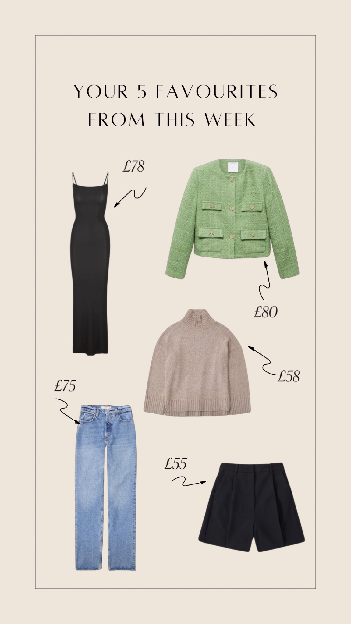 Your favourites from this week // Skims, Mango and Abercrombie

#LTKstyletip #LTKfindsunder100 #LTKU