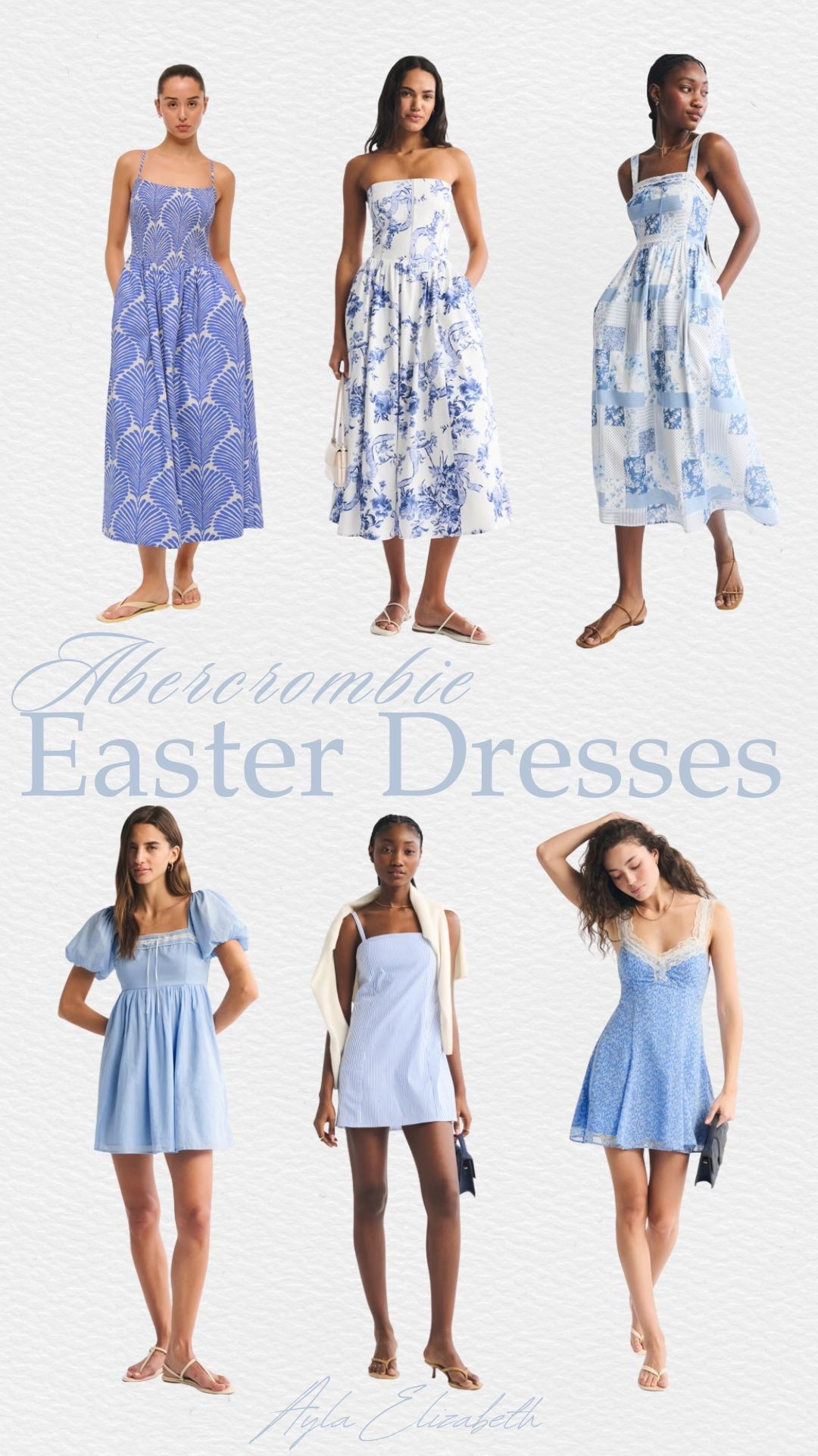 Easter Dresses ☁️🩵

#LTKootd #LTKSeasonal