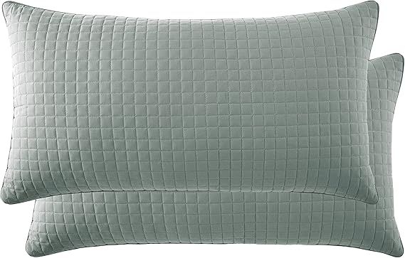 Southshore Fine Linens - VILANO Springs - Pair of Quilted Pillow Sham Covers (No Inserts), 20" x ... | Amazon (US)