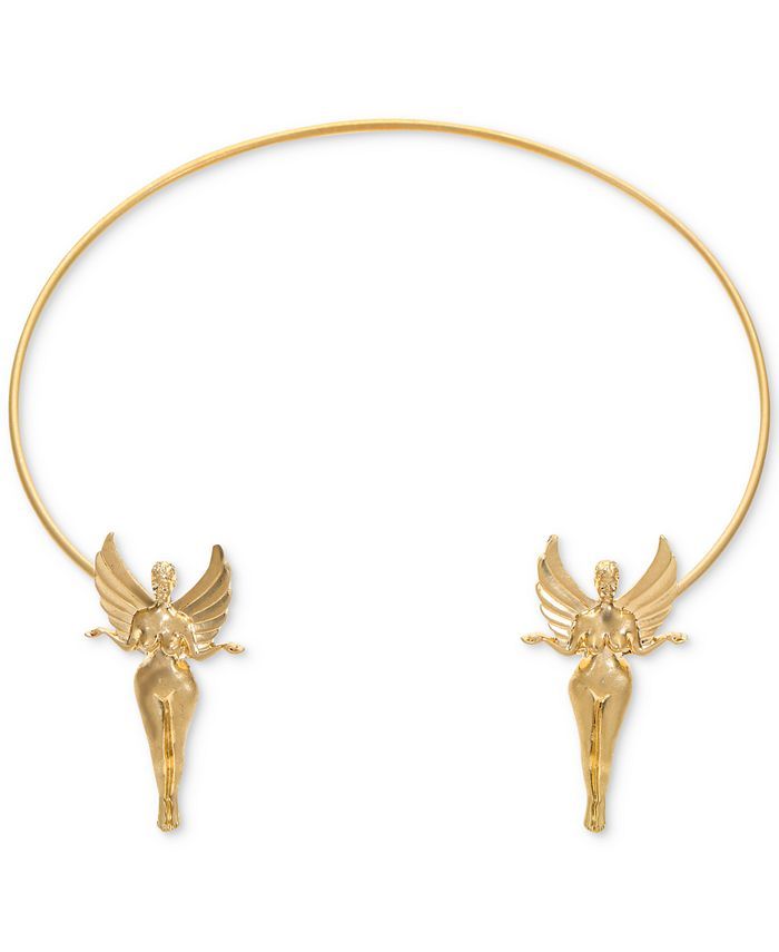 INC International Concepts Home by Areeayl Gold-Tone Angel Choker Necklace, Created for Macy's & ... | Macys (US)