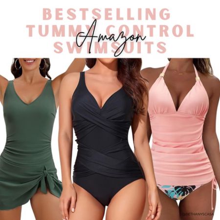 Best-selling tummy control swimsuits 🎉 #amazon 

#LTKSaleAlert #LTKStyleTip #LTKSwim
