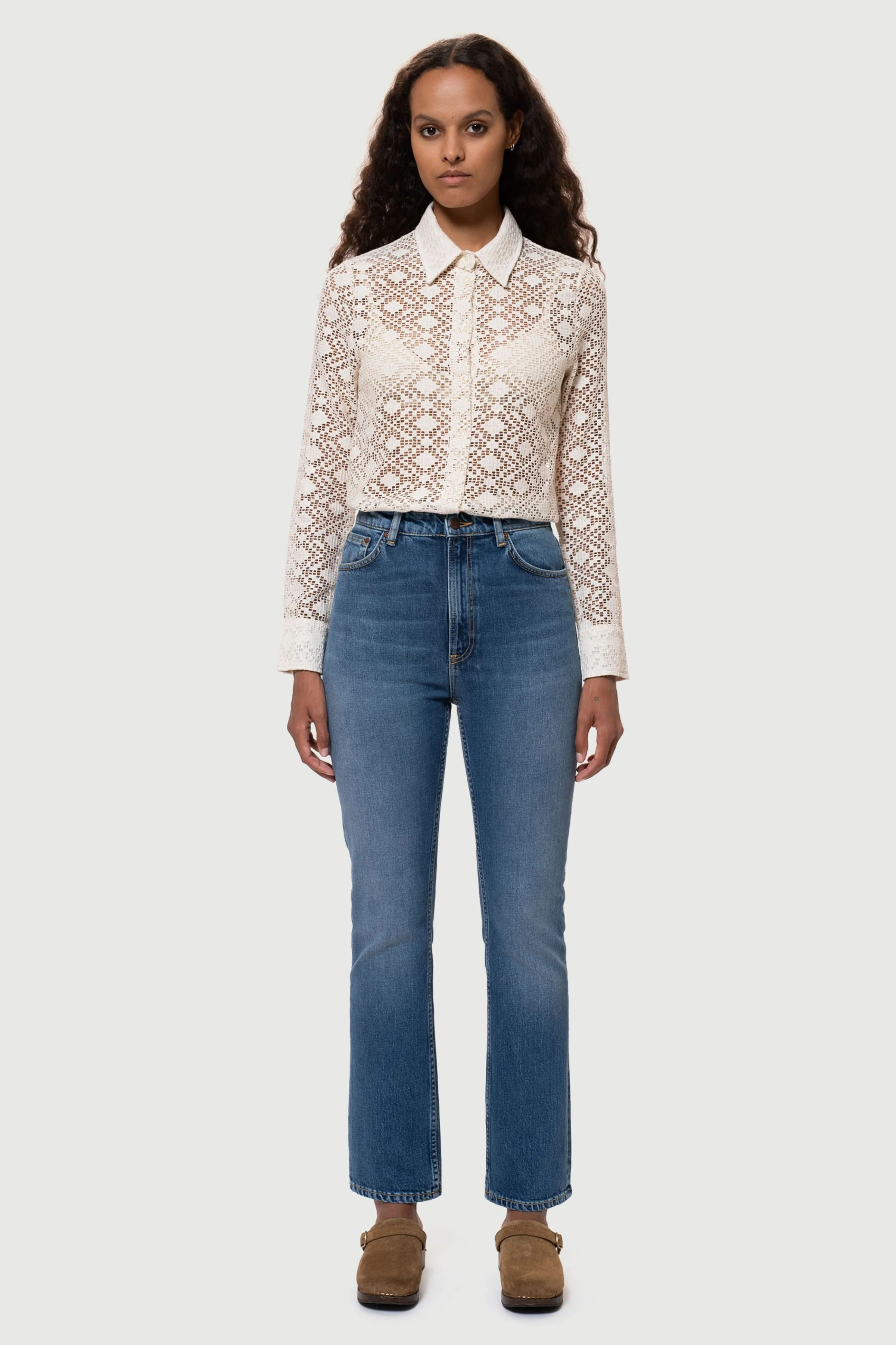 Hemd Doris Lace Shirt | LOVECO 