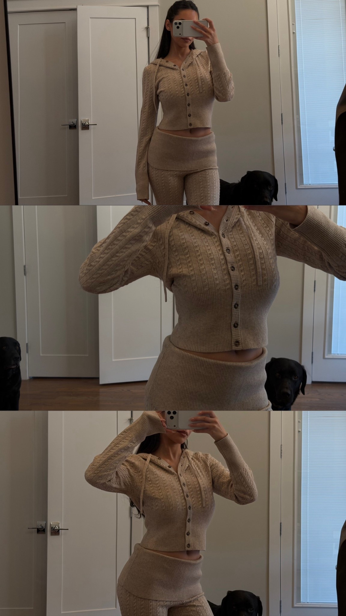 sweater set 🤎 
top: small
pants: smalll

#LTKSeasonal #LTKgrwm