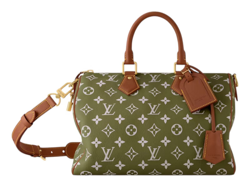 Louis Vuitton x Nigo Speedy P9 Bandouliere 30 in Green Sencha | StockX