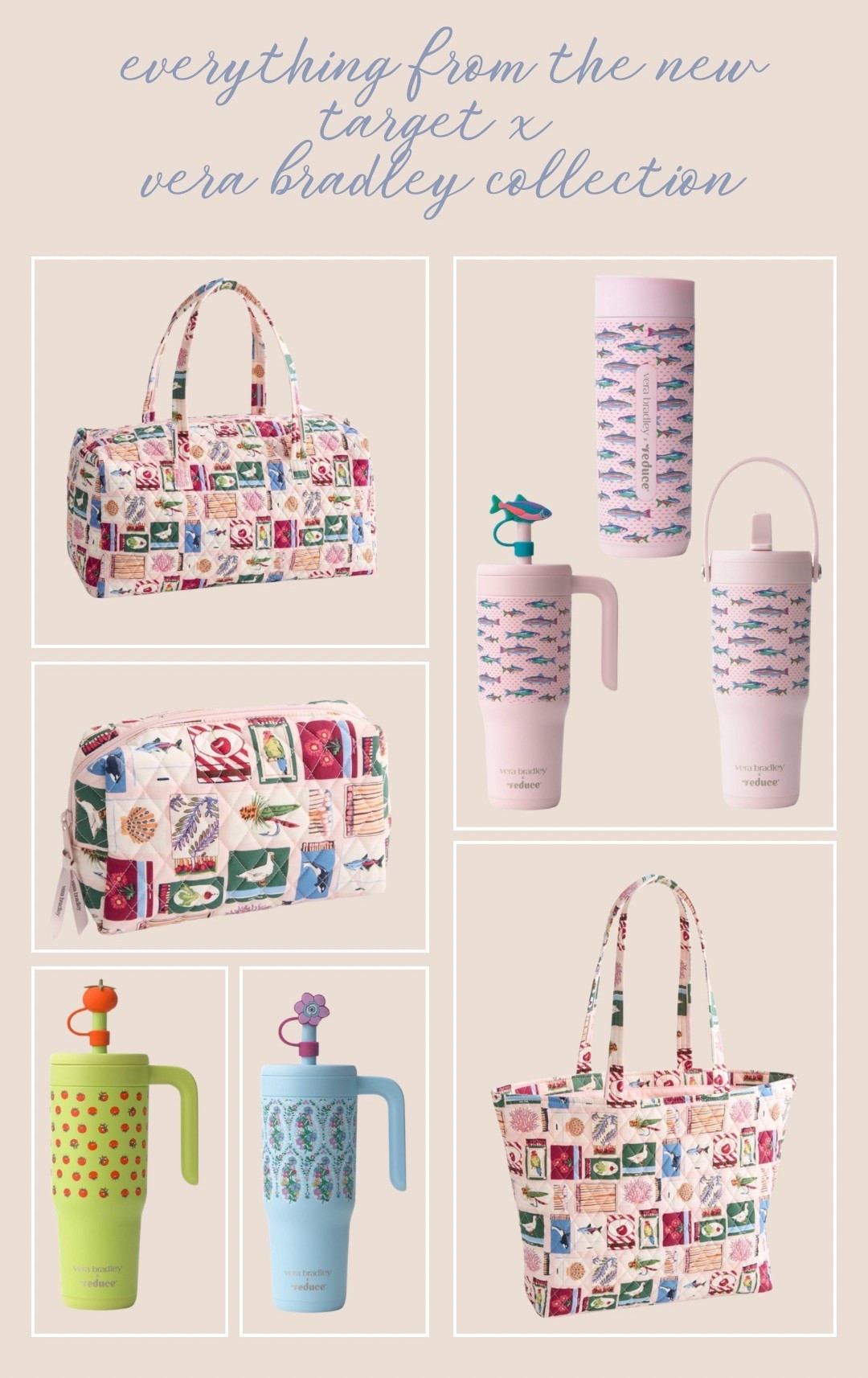 in love with this new vera bradley x reduce collection 😍 shop all the links to what i’m buying below :)