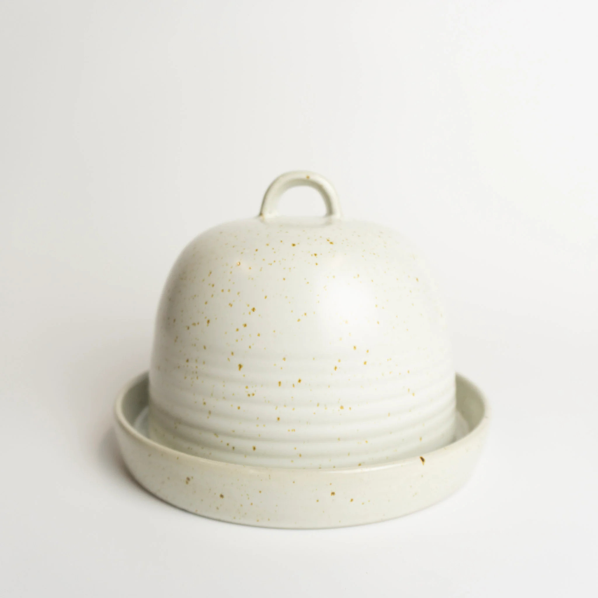 Round Ceramic Butter Dish | Eco Chic Home