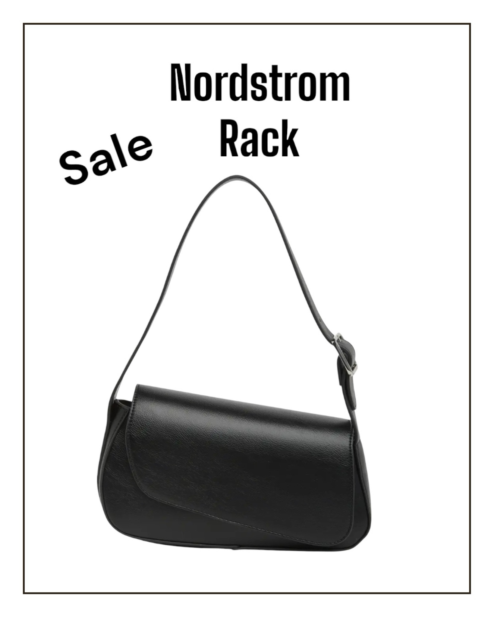 Nordstrom’s rack black purse on sale. 
#nordstrom

#LTKsalealert #LTKitbag #LTKfindsunder50