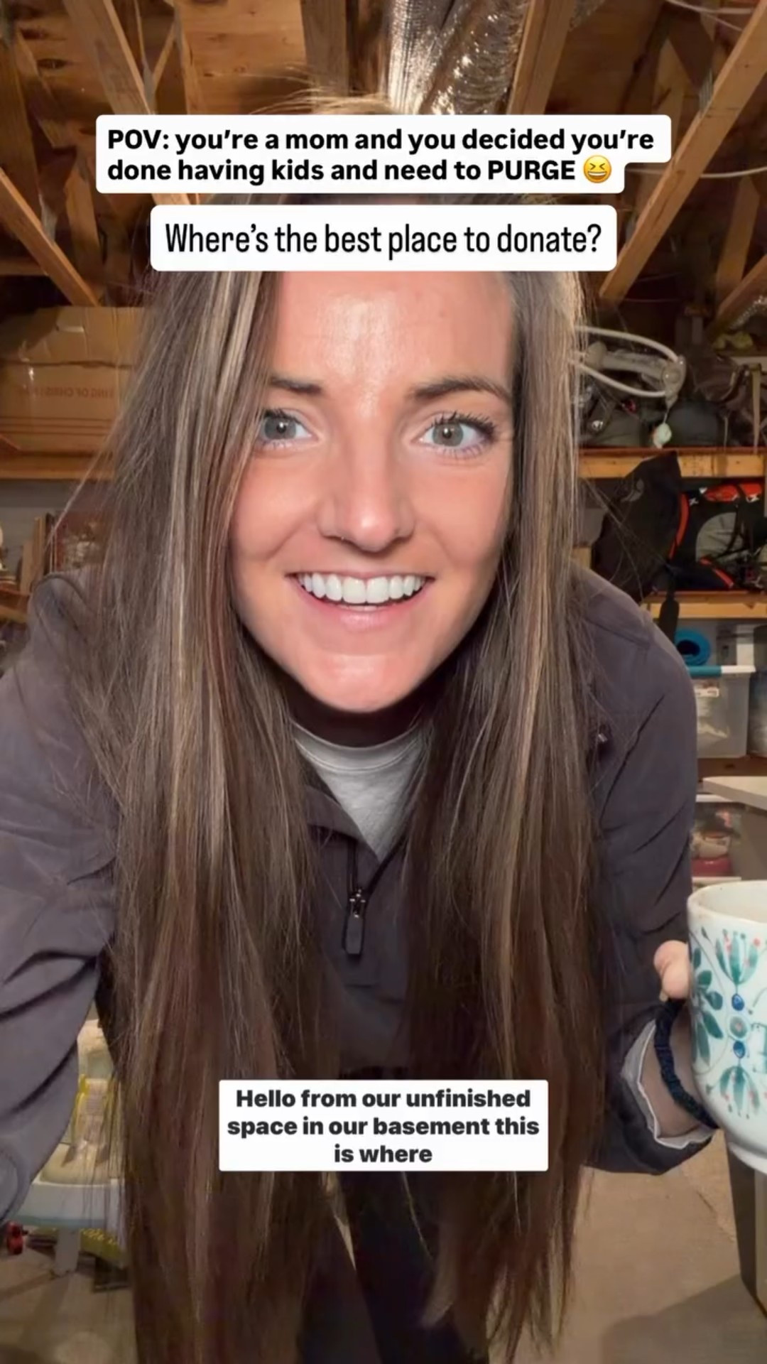 POV: you’re a mom and you decided you need to clean out the basement 😆 Tap to shop my athleisure outfit & my fav mug! ☕️

#LTKootd #LTKmomlife #LTKgrwm