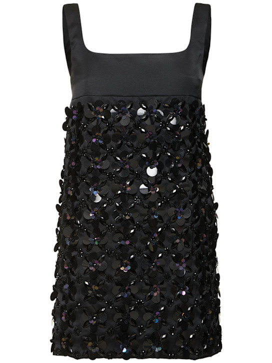 Embellished duchesse mini dress | Luisaviaroma