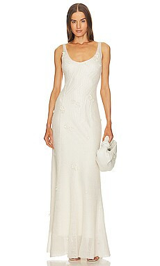 Eeva Dress | Ivory Dress | Off White Dress | White Formal Dress White Dress Bride Reception Dress | Revolve Clothing (Global)