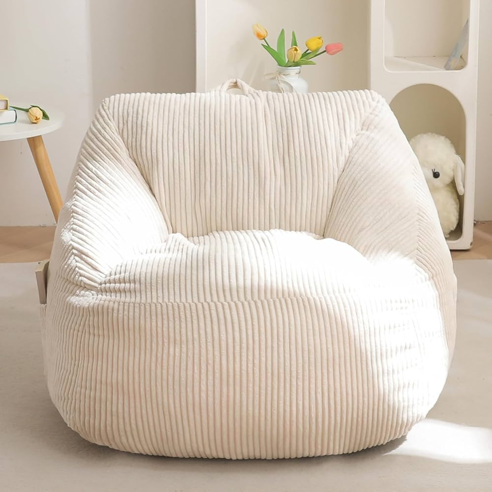 MAXYOYO Kids Bean Bag Chair, Bean Bag Couch with Handle, Comfy Toddler Chair for Boys and Girls, ... | Amazon (CA)