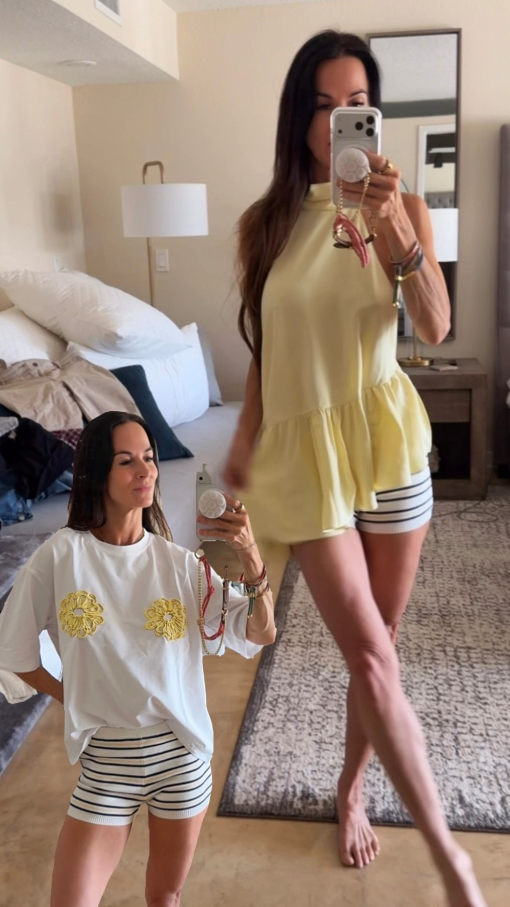 Obsessed is an understatement… this top just did the MOST 😏💛

Styled it three ways because she’s clearly not a one-trick pony… but can we take a second for the BACK?! Like excuse me?? Open, flowy, and just enough drama to make people turn their heads 👀

Casual, sporty, or a little dressed up… she understood every assignment without even trying. We love an effortless queen.

Comment REVOLVE and I’ll send you the links 💫

#NicoleColeeStyle #RevolveStyle #SummerOutfits #EffortlessChic #Styled3Ways

#LTKgrwm #LTKdayinmylife #LTKootd