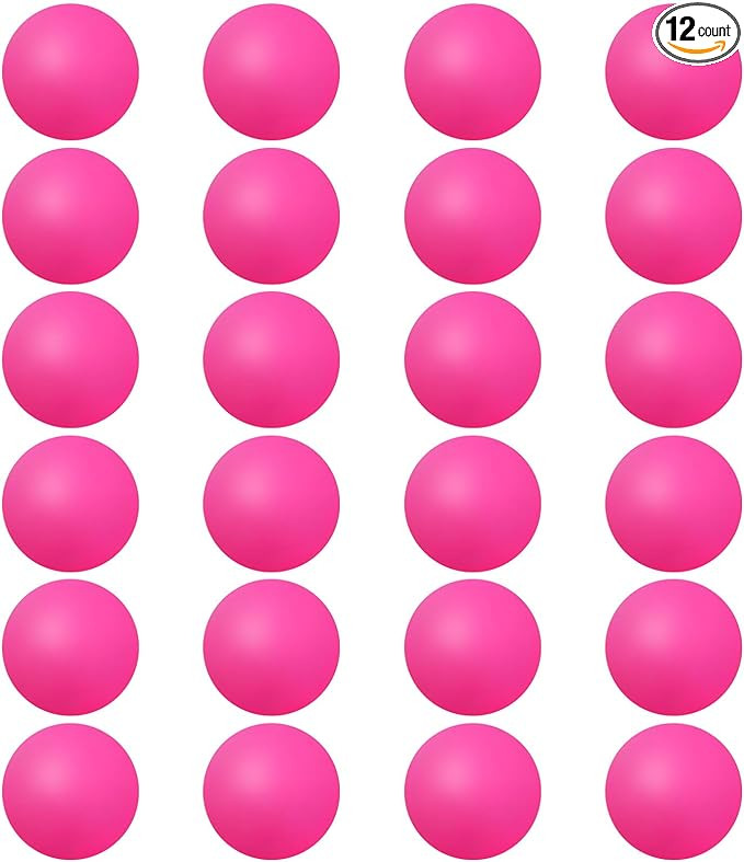 Soulchen 40mm Glow in The Dark Table Tennis Balls Bulk, Carnival Game Night, Neon Birthday Party ... | Amazon (US)