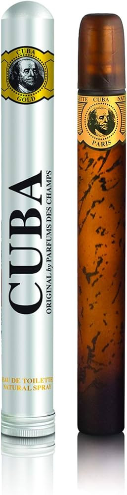 Cuba Gold Eau De Toilette Spray for Men, 1.17 Ounce | Amazon (US)