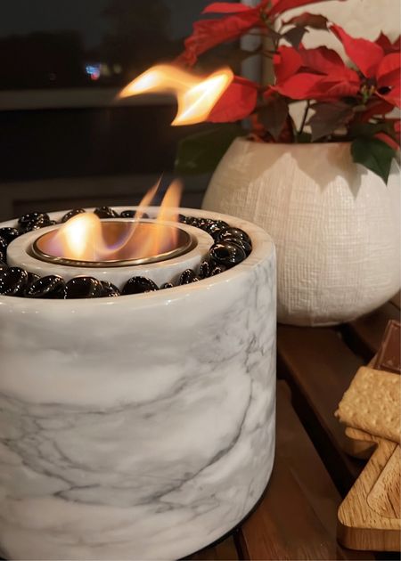 Tabletop fire pit 🔥🍫

#LTKHoliday #LTKGiftGuide #LTKSeasonal