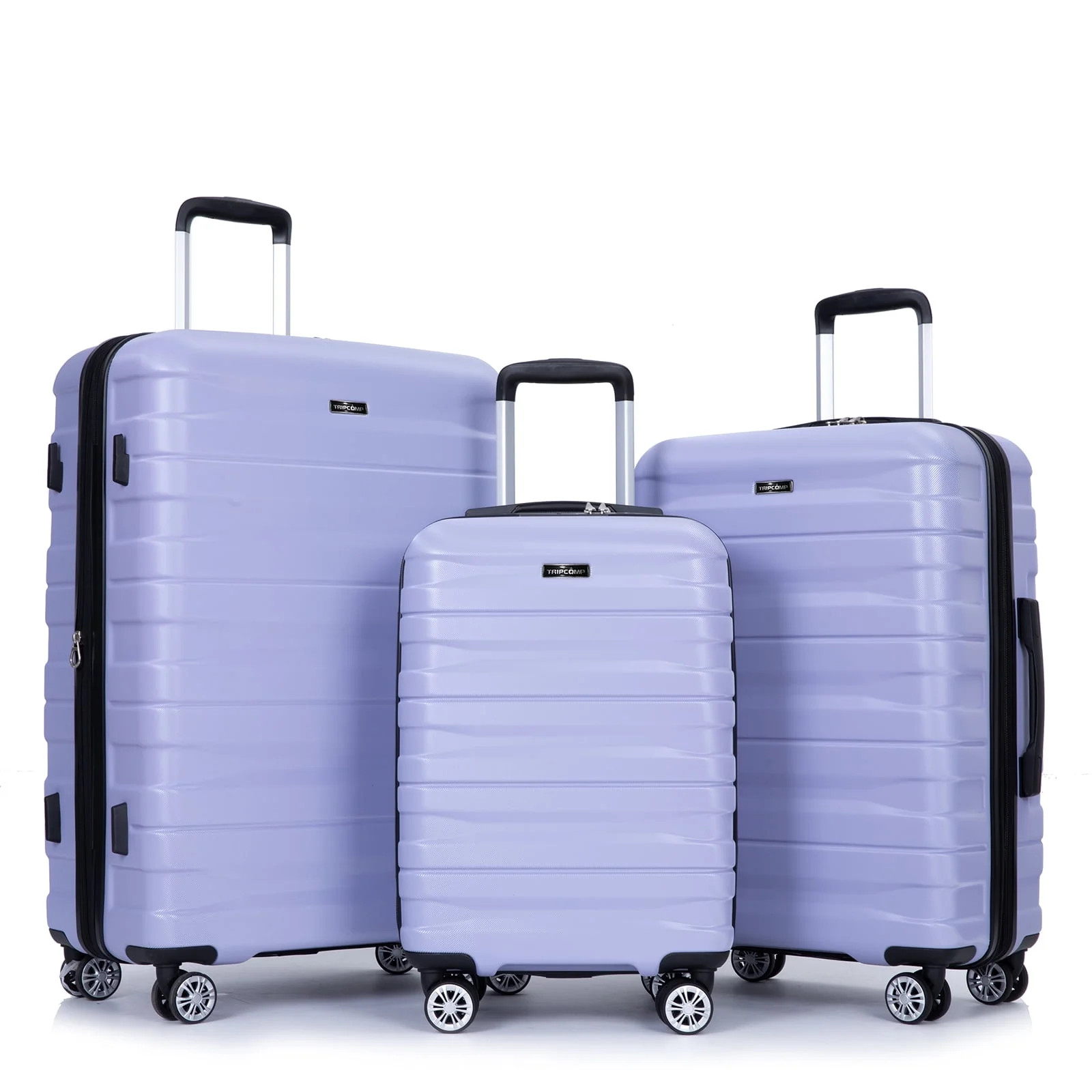 Tripcomp Hardside Luggage Set,Carry-on,Lightweight Suitcase Set of 3Piece with Spinner Wheels,TSA... | Walmart (US)