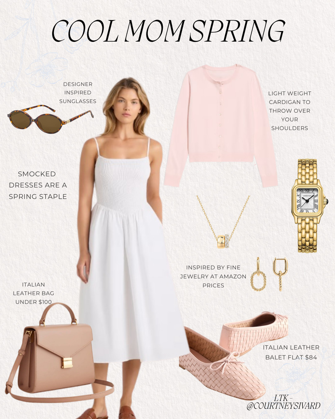 Spring Style Inspo - Perfect for Moms on the go. Most of these are high quality pieces that will be perfect all spring and summer.  

 #LTKmomlife #LTKSeasonal #LTKSaleAlert