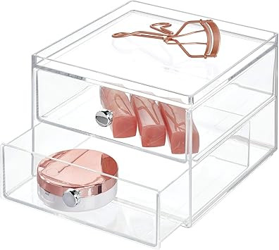 iDesign 36360 Drawers Makeup Organiser, Storage Box for Makeup, Cosmetics and Jewellery, Made of ... | Amazon (UK)