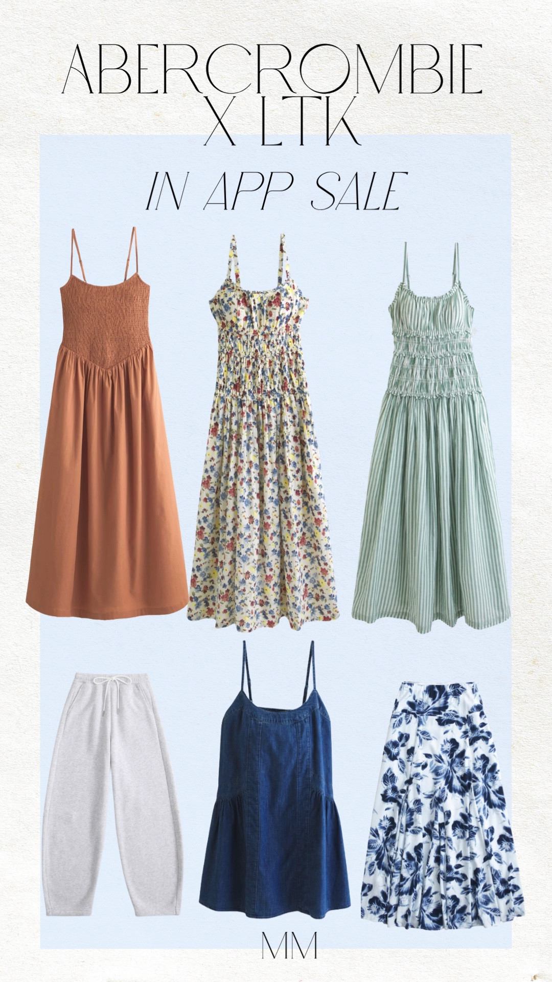 Abercrombie just dropped the perfect summer pieces 🌸☀️

From breezy midi dresses and flattering smocked silhouettes to easy linen separates and vacation ready skirts, these are the Abercrombie finds worth adding to your cart while the sale is live. Whether you’re planning a beach getaway, summer brunch, or building a chic capsule wardrobe, these pieces will be on repeat all season long.

Save this post for your next Abercrombie haul and follow for more LTK finds, sale alerts, and elevated everyday style.

[abercrombie sale, abercrombie finds, abercrombie dresses, summer dresses, vacation outfits, resort wear, spring fashion, summer fashion, midi dress, floral dress, striped dress, linen outfit, capsule wardrobe, effortless style, chic summer outfits, vacation style, coastal grandmother style, european summer outfits, ltk finds, sale finds, affordable fashion, everyday style, feminine fashion, summer wardrobe essentials, outfit inspiration]

#LTKxAbercrombie #LTKOver40
