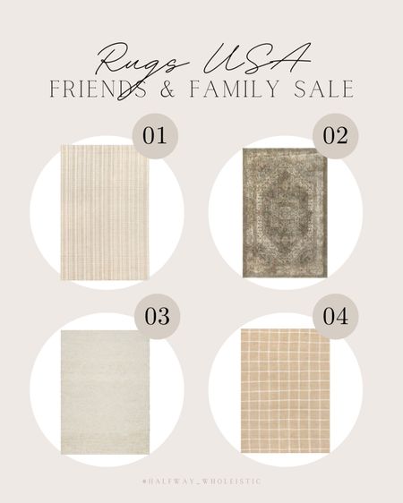 Shop the friends & family sale right now at Rugs USA and save up to 70%! 

#livingroom #bedroom #office #outdoor #summer 

#LTKhome #LTKSeasonal #LTKsalealert