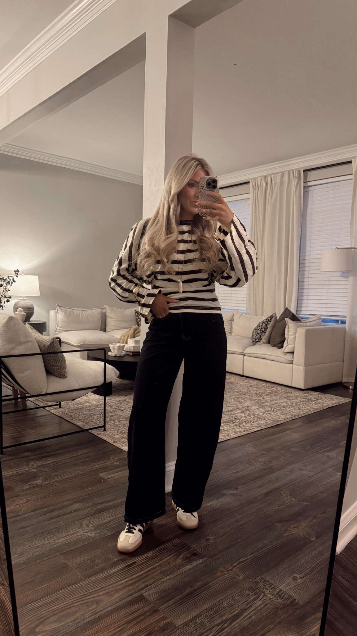 Casual Friday ootd- loved this shirt so much! And these are my favorite sneakers to wear on casual days 

#LTKSeasonal