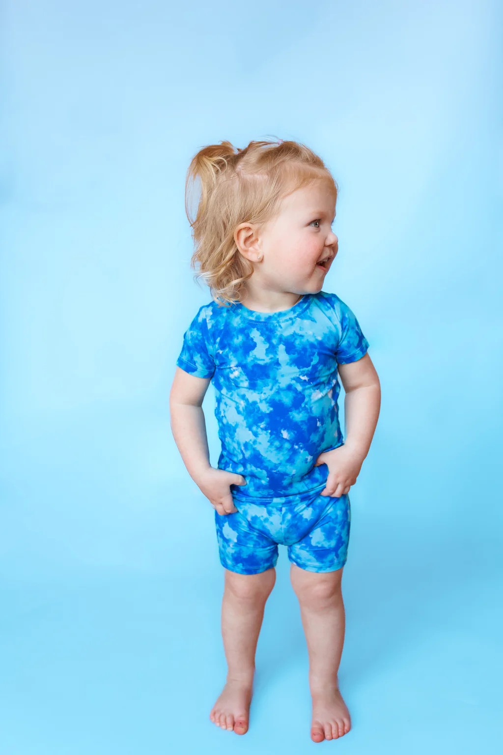 SAPPHIRE SEAS DREAM SHORT SET | Dream Big Little Co.