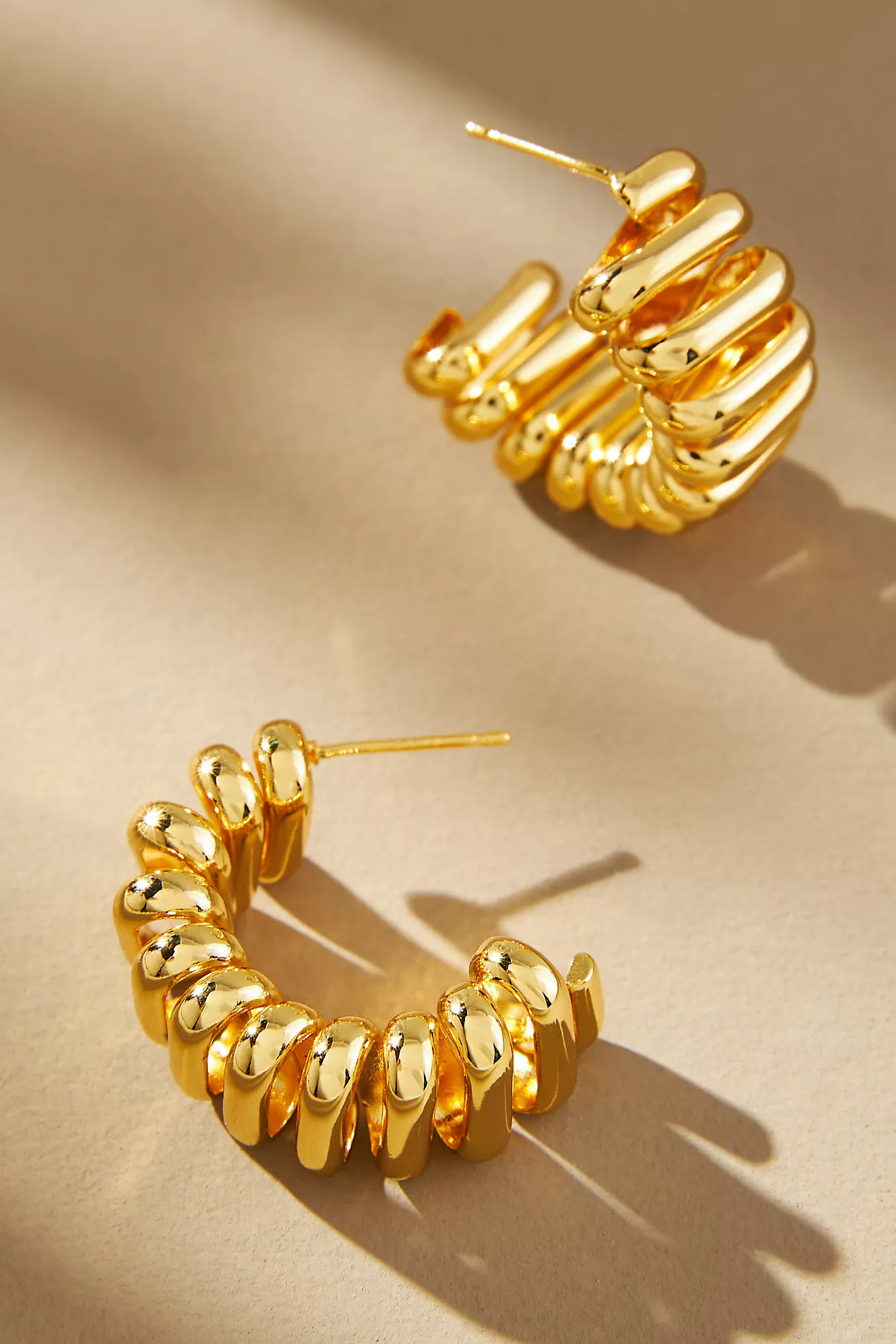Galley Los Angeles Britty Hoop Earrings | Anthropologie (US)