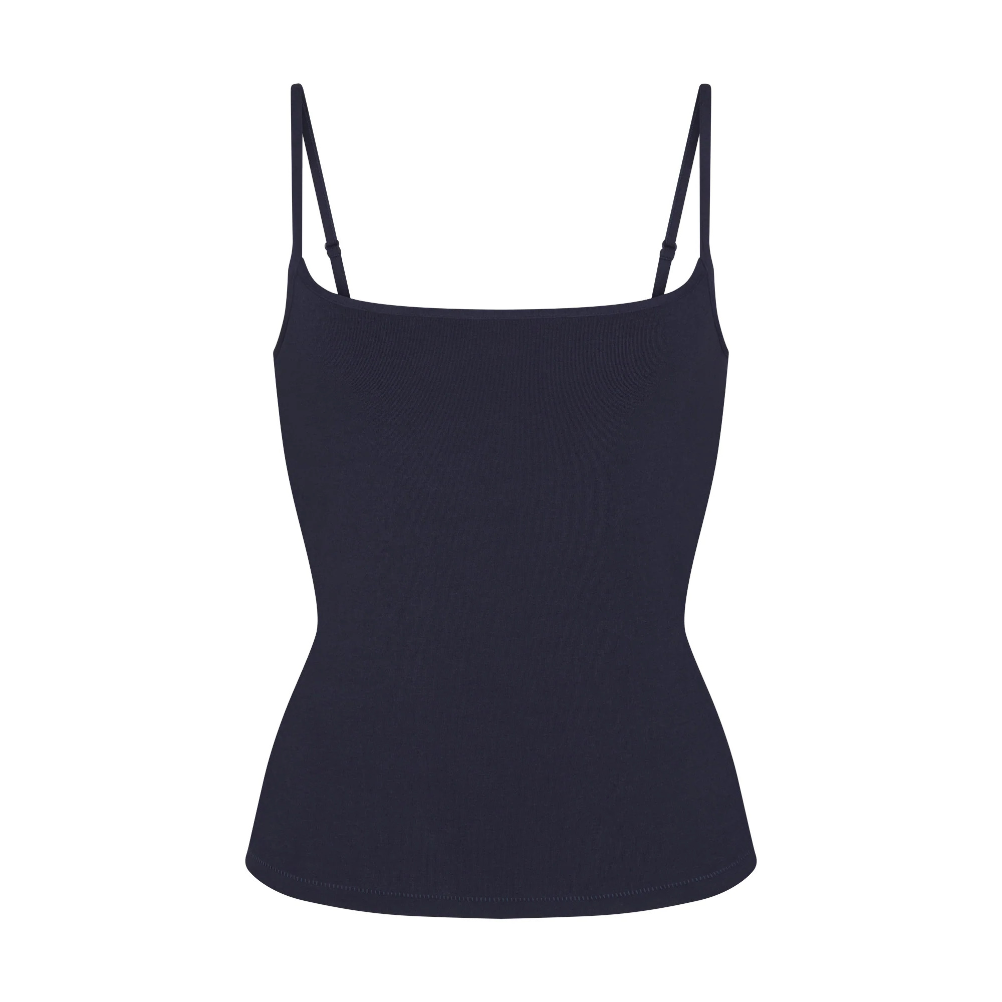 COTTON JERSEY SCOOP NECK CAMI | NAVY | SKIMS | SKIMS (US)