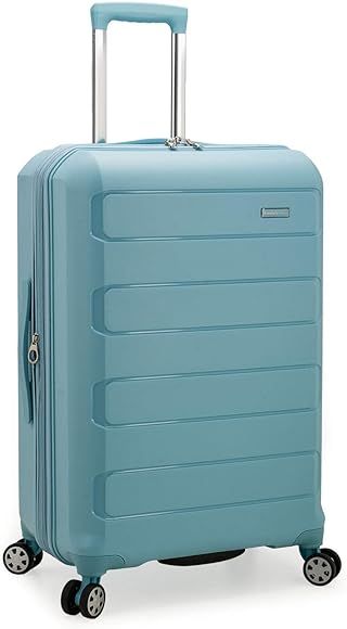 Traveler's Choice Pagosa Indestructible Hardshell Expandable Spinner Luggage, Baby Blue, Checked-... | Amazon (US)