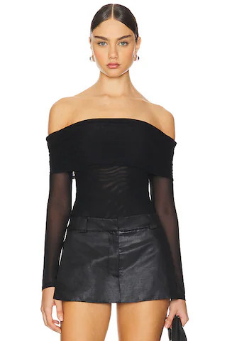 MAJORELLE Trey Bodysuit in Black from Revolve.com | Revolve Clothing (Global)