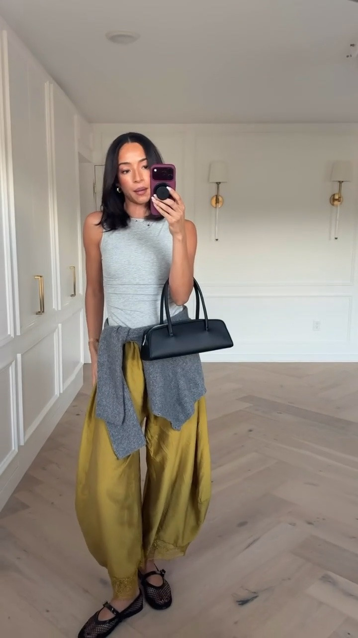 Fall outfit!! These pants were my lifeline postpartum! They're so stretchy, flowy and go with everything!! Wearing XS grey tank (OOS in grey but I’ve linked similars), size S cardigan (OOS but similars linked), size S Tall lace trim tapered pants

fall fashion, casual outfit, date night outfits, fall fashion hauls, workwear, work outfit, blazer outfit

#LTKootd #LTKmomlife #LTKSeasonal