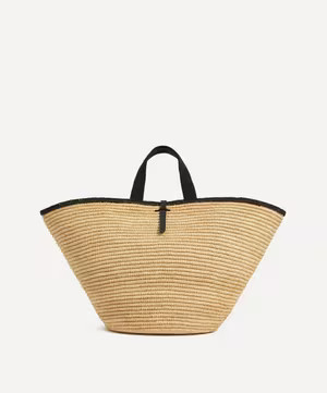Carla Grand Raffia Basket Bag | Liberty London (UK)