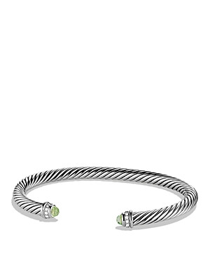 David Yurman Cable Classics Bracelet with Prasiolite & Diamonds | Bloomingdale's (US)