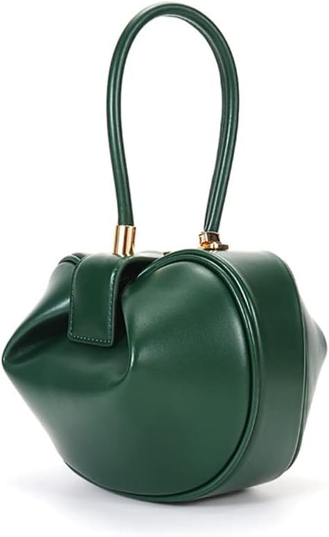Genuine Leather Top Handle Handbag for Women Evening Formal Clutch | Amazon (US)