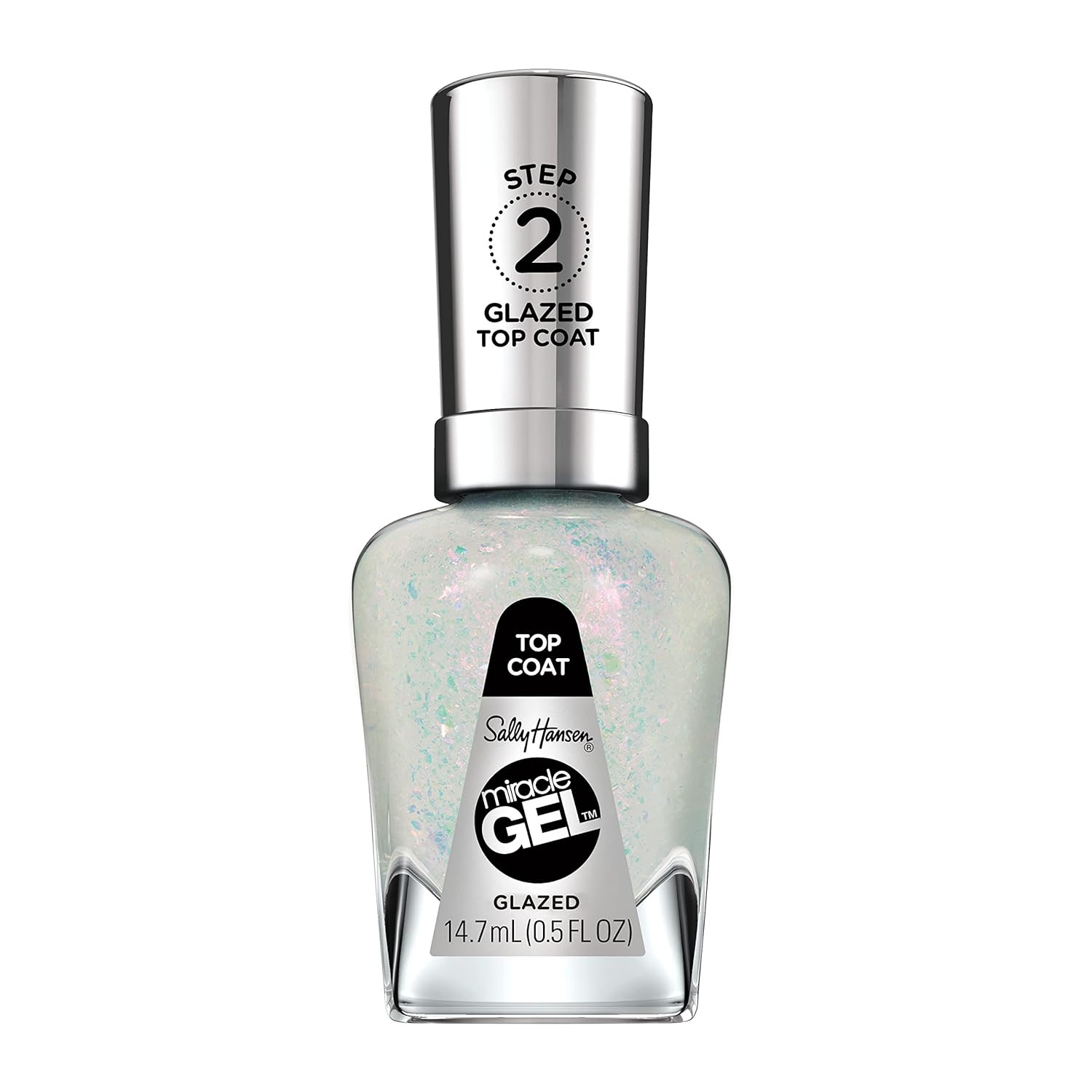 Sally Hansen Miracle Gel Glazed Top Coat - 0.5 fl oz | Amazon (US)