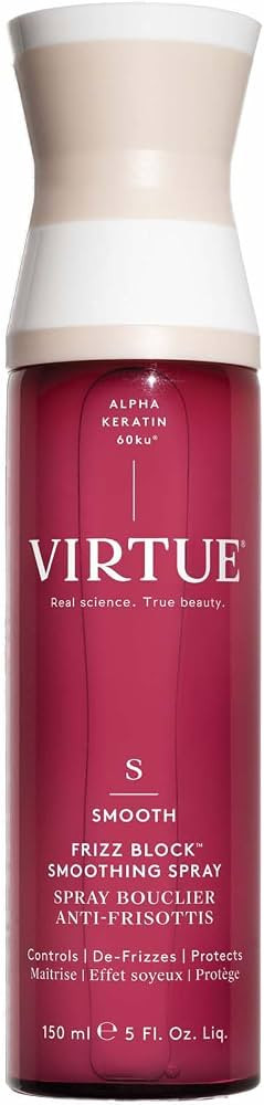 VIRTUE Smooth Spray, Frizz-control,Heat Protectant, UV Protection, 5 Fl Oz | Amazon (US)