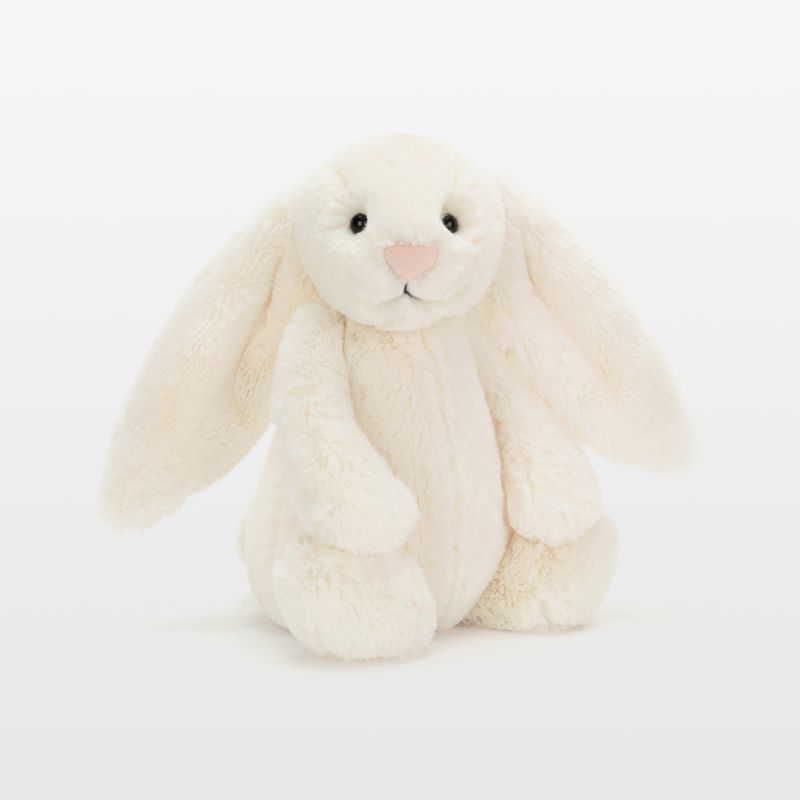 Jellycat White Bunny Kids Plush Stuffed Animal + Reviews | Crate & Kids | Crate & Barrel