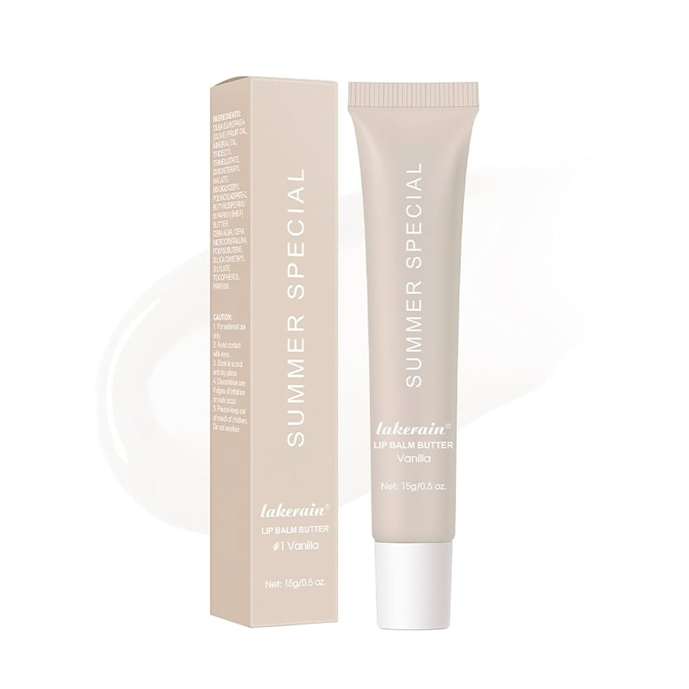 Summer Lip Butter Balm,Moisturizing Hydrating Lip Gloss Balm Set,Long-lasting Non-Sticky Nourishi... | Amazon (US)