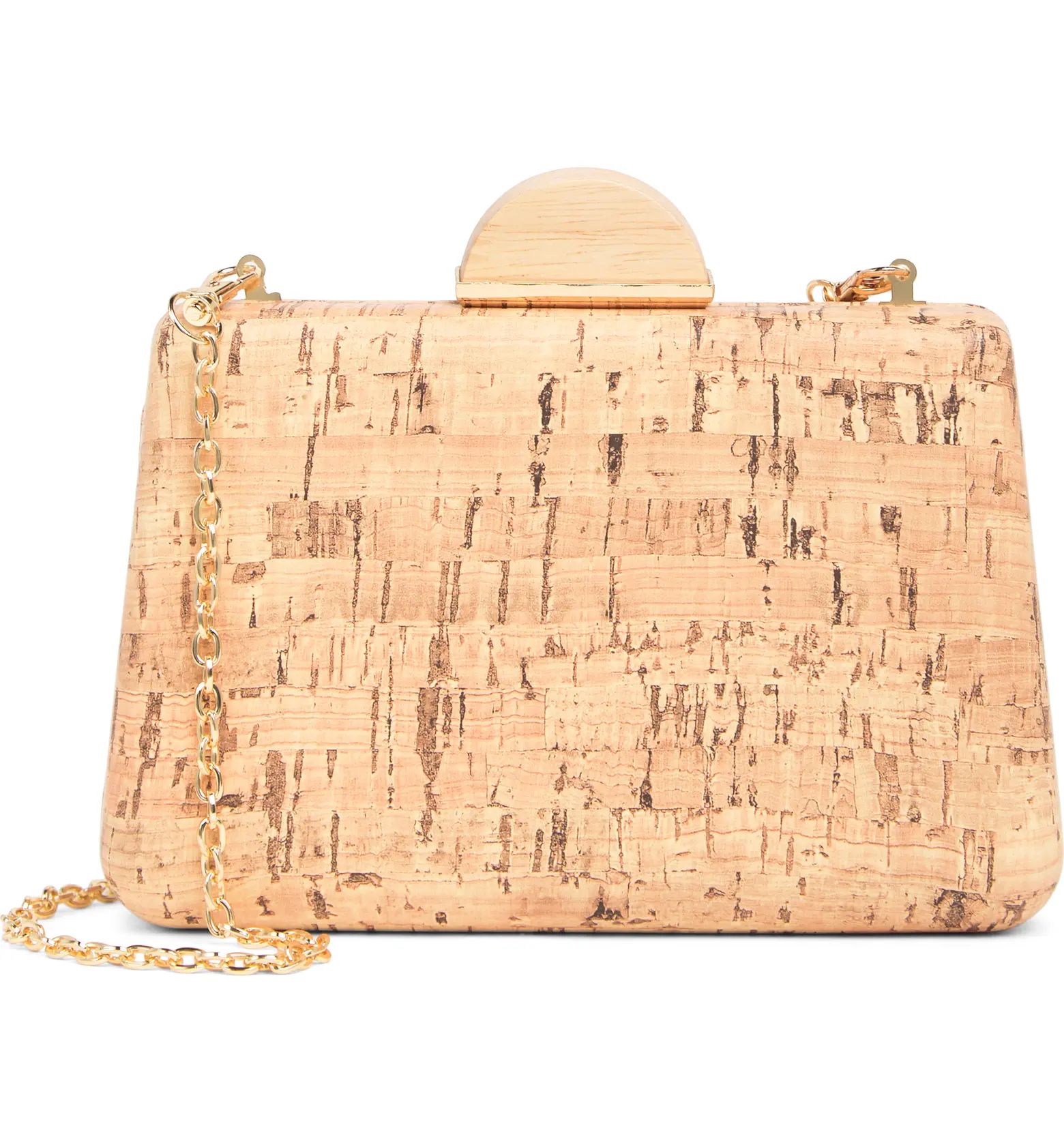 Small Printed Cork Clutch | Nordstrom Rack