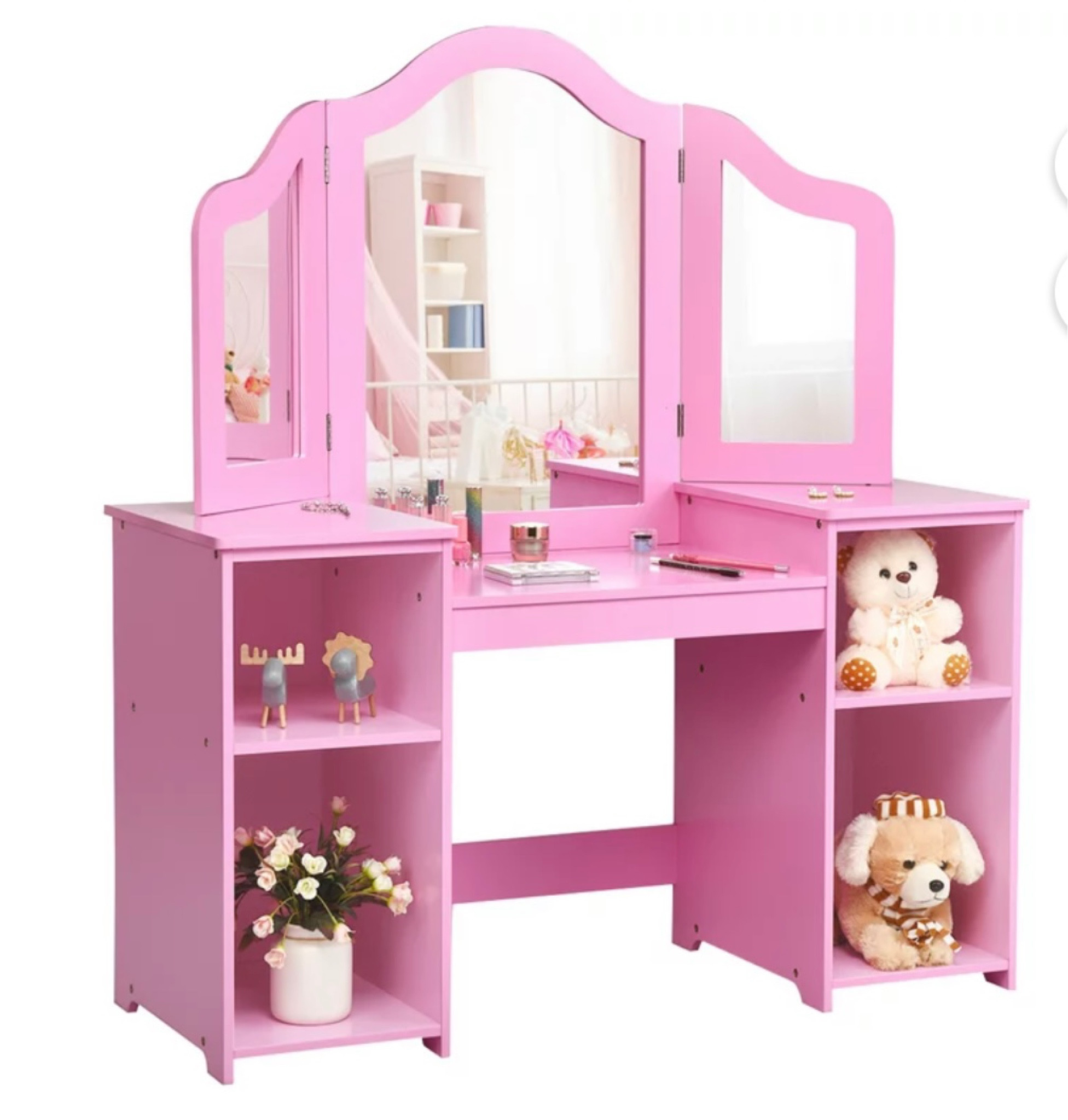 Gift idea for your little girl! 
Cute pink vanity set 💕

#LTKGiftGuide #LTKfindsunder100 #LTKkids
